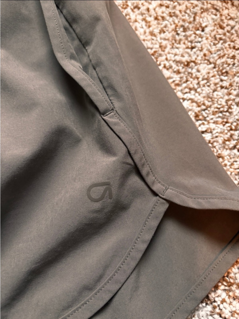 GAP Olive Green Athletic Shorts with Elastic Waistband medium - Picture 3 of 7